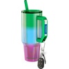 image:imageThicc Buddy  50 oz Stainless Steel Vacuum Insulated Tumbler with Lid and Straw for Water  Travel Mug Cupholder Friendly  Gifts for Women Men Him Her Watermelon KissPrism Pop
