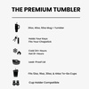 image:imageThicc Buddy  50 oz Stainless Steel Vacuum Insulated Tumbler with Lid and Straw for Water  Travel Mug Cupholder Friendly  Gifts for Women Men Him Her Watermelon KissEmerald Elegance