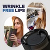 image:imageThicc Buddy  50 oz Stainless Steel Vacuum Insulated Tumbler with Lid and Straw for Water  Travel Mug Cupholder Friendly  Gifts for Women Men Him Her Watermelon KissPurple Glitz One Lid