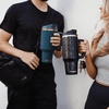 image:imageThicc Buddy  50 oz Stainless Steel Vacuum Insulated Tumbler with Lid and Straw for Water  Travel Mug Cupholder Friendly  Gifts for Women Men Him Her Watermelon KissWhite