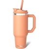 image:imageThicc Buddy  50 oz Stainless Steel Vacuum Insulated Tumbler with Lid and Straw for Water  Travel Mug Cupholder Friendly  Gifts for Women Men Him Her Watermelon KissWhite