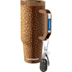 image:imageThicc Buddy  50 oz Stainless Steel Vacuum Insulated Tumbler with Lid and Straw for Water  Travel Mug Cupholder Friendly  Gifts for Women Men Him Her Watermelon KissFawn  One Lid