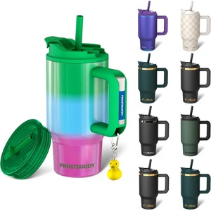 image:imageThicc Buddy  50 oz Stainless Steel Vacuum Insulated Tumbler with Lid and Straw for Water  Travel Mug Cupholder Friendly  Gifts for Women Men Him Her Watermelon KissPrism Pop