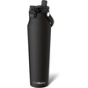 image:imageFrost Buddy Bottle Buddy 16oz Baseball Drip  Siporchug dual lid  Icecold for 24 hours  100 LeakProof with Locking Lid  Cupholder friendlyBlack