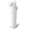 image:imageFrost Buddy Bottle Buddy 16oz Baseball Drip  Siporchug dual lid  Icecold for 24 hours  100 LeakProof with Locking Lid  Cupholder friendlyWhite