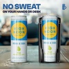 image:imageFrost Buddy Universal Can Cooler  Slim Cans 1216oz Baby Blue  Rub  20x colder cold up to 24 hrs  Sleek lightweight design  Premium build quality  Coffeemug ready with addon lidRoyal