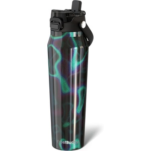 image:imageFrost Buddy Bottle Buddy 16oz Baseball Drip  Siporchug dual lid  Icecold for 24 hours  100 LeakProof with Locking Lid  Cupholder friendlyLights