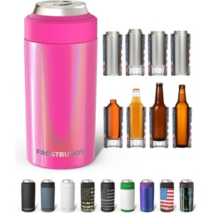 image:imageFrost Buddy Universal Can Cooler  Slim Cans 1216oz Baby Blue  Rub  20x colder cold up to 24 hrs  Sleek lightweight design  Premium build quality  Coffeemug ready with addon lidLove Sparks