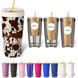 image:imageFrost Buddy Togo Buddy 30oz Tumbler  Insulated Stainless Steel Amethyst  Doublewall vacuum insulated  Spillproof flip lid  188 premium stainless steel  Cupholder friendlyCowabunga