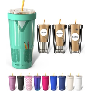 image:imageFrost Buddy Togo Buddy 30oz Tumbler  Insulated Stainless Steel Amethyst  Doublewall vacuum insulated  Spillproof flip lid  188 premium stainless steel  Cupholder friendlyTeal Scrubs